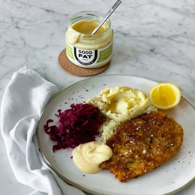 Chicken Schnitty with Aioli