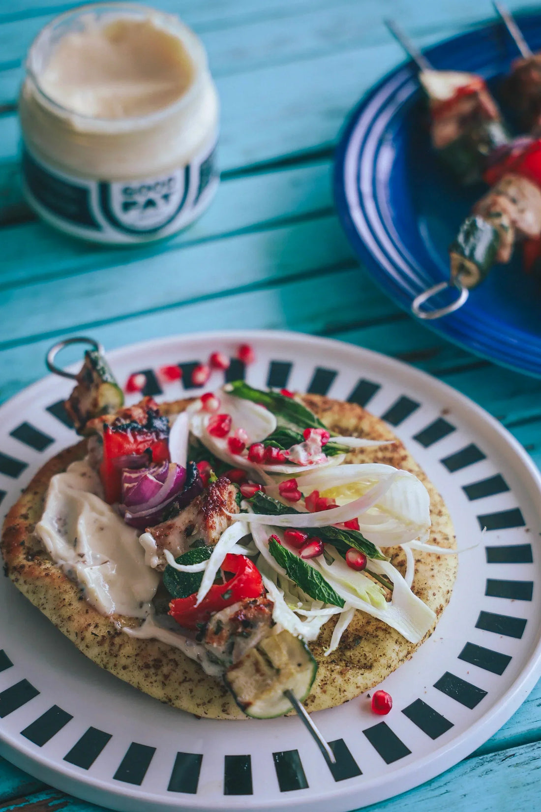 Chef Guy Turland's Marinated Chicken and Veg Skewers! (YUM!)