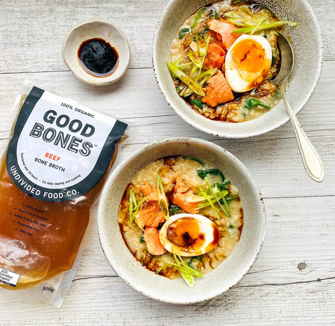 Breakfast Bone Broth Congee