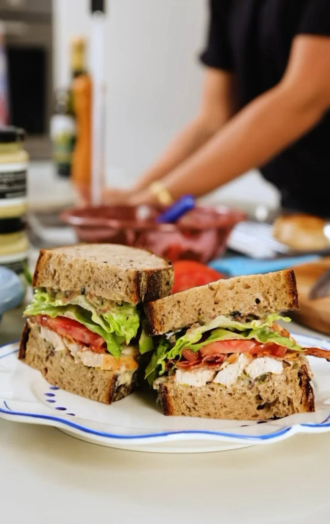 Chicken Ceasar Sandwich