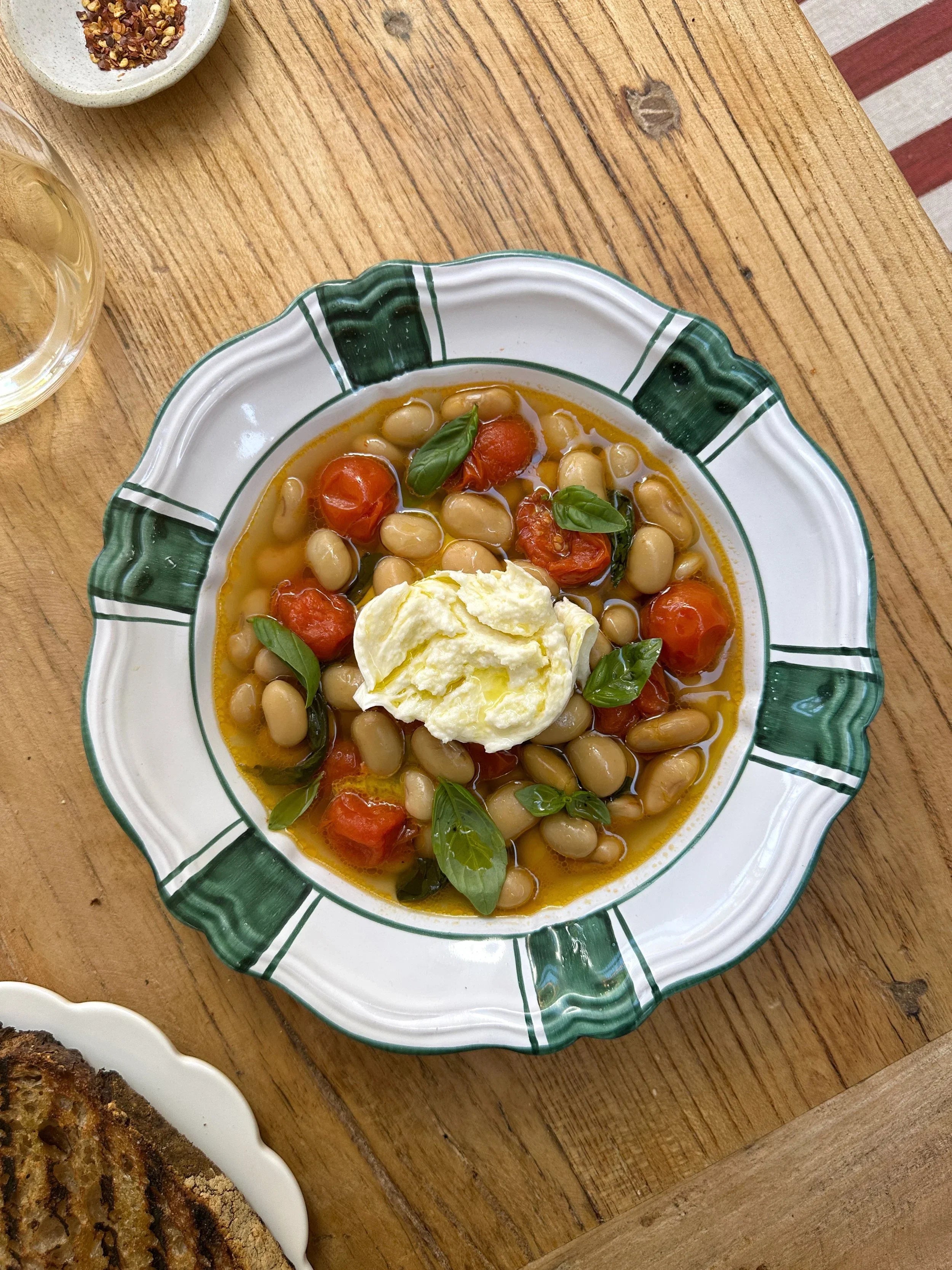 Brothy Beans & Buffalo Mozzarella with Elizabeth Hewson of Saturday Night Pasta
