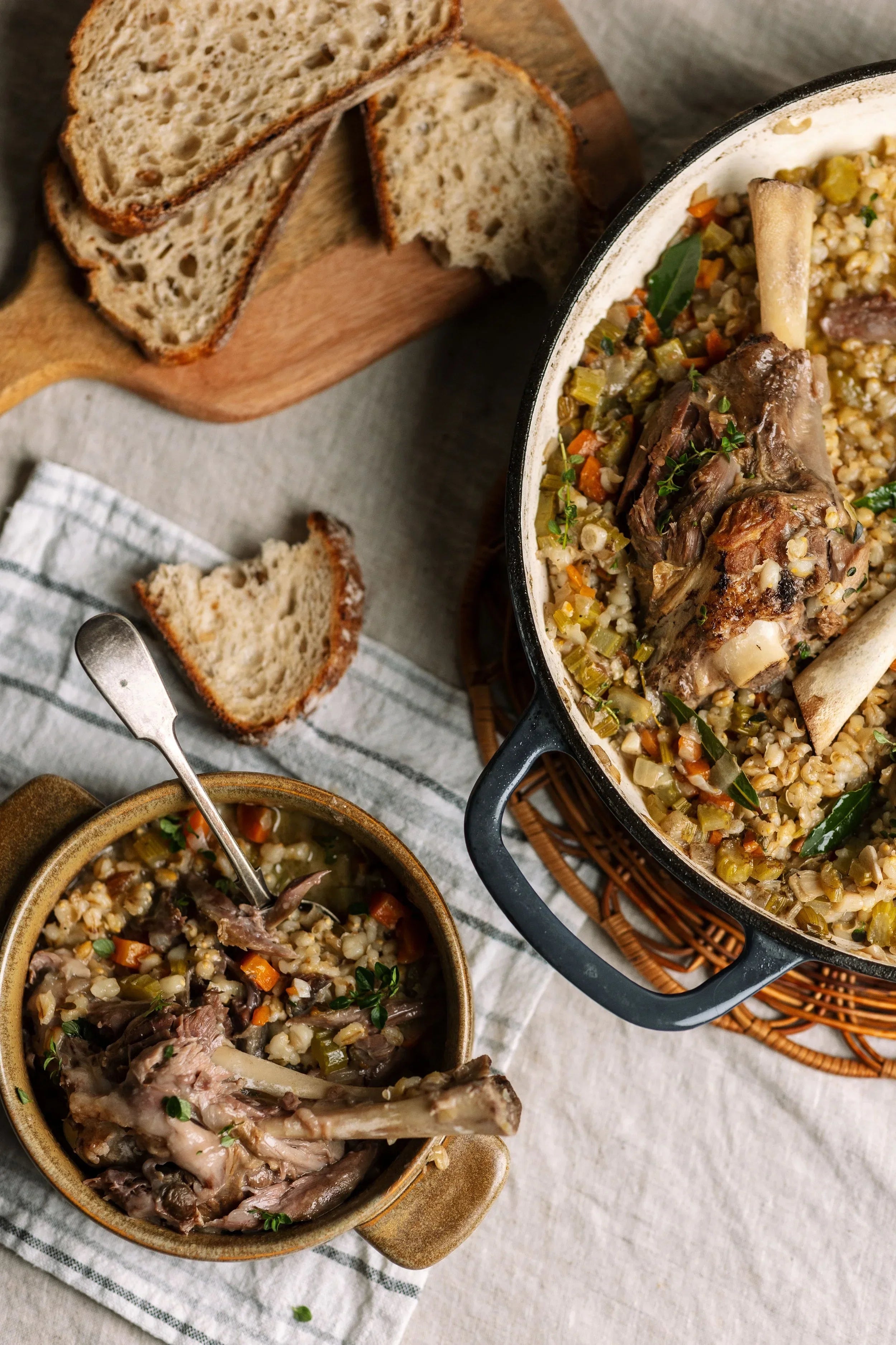 Lamb And Barley Stew