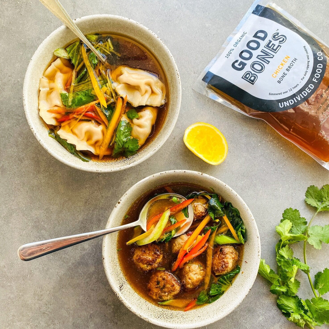 Pork Dumpling Bone Broth