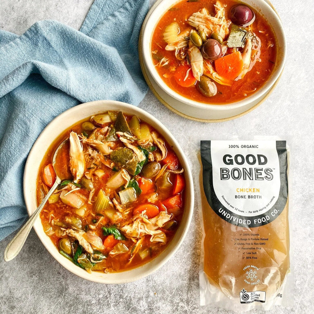 Sicilian Chicken Soup
