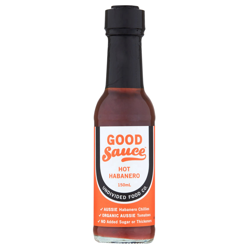 GOOD Sauce Hot Habanero 150ml bottle