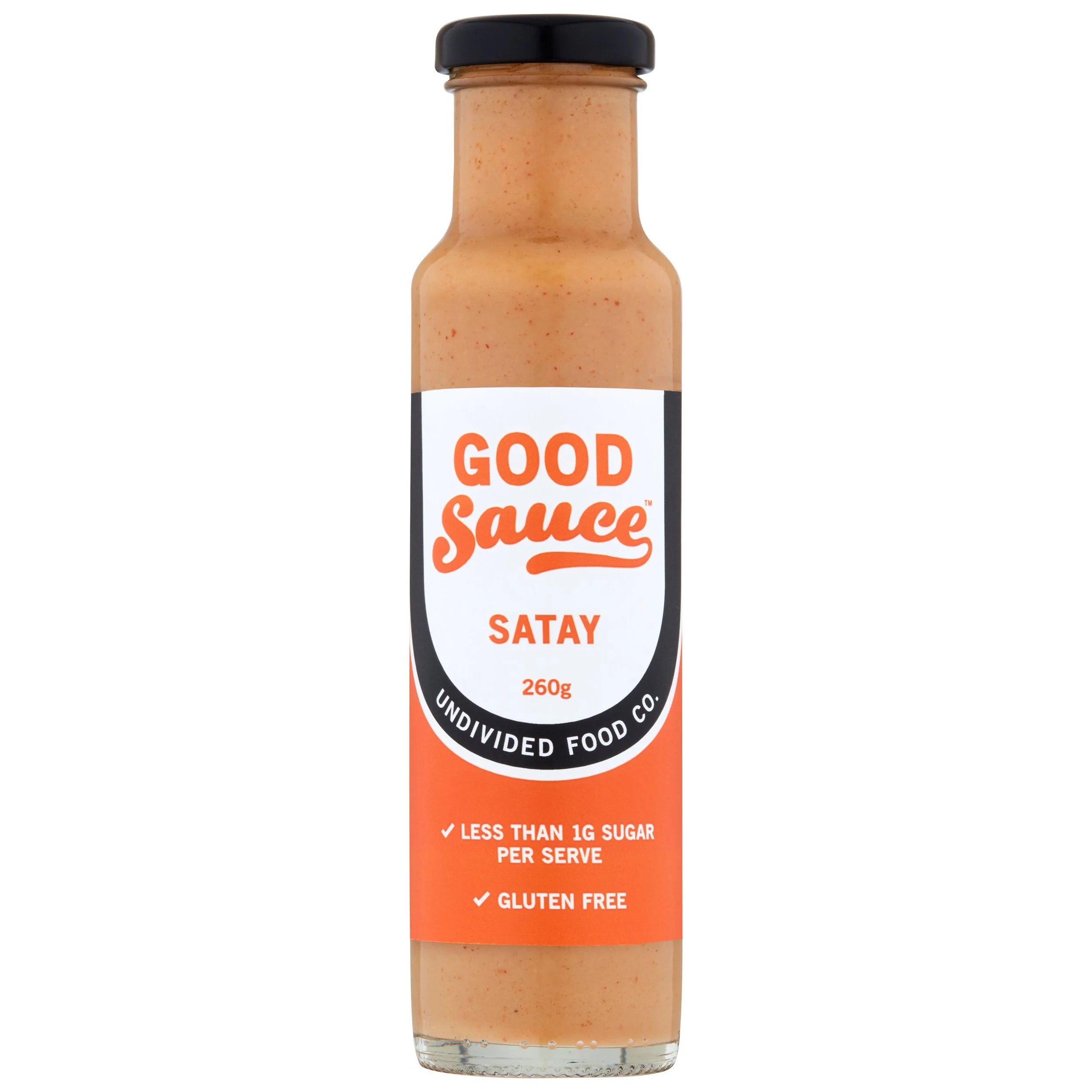 GOOD Sauce Satay 260g bottle