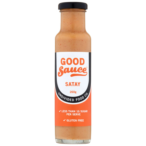 GOOD Sauce Satay 260g bottle